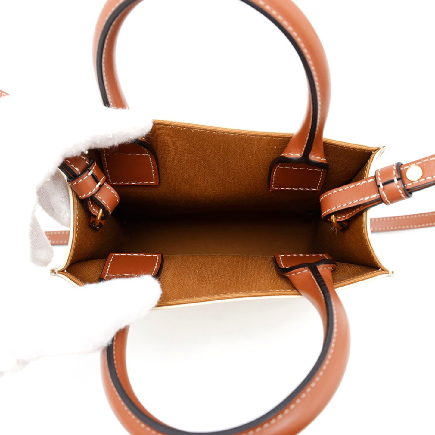 Celine Pvc White Shoulder Bags