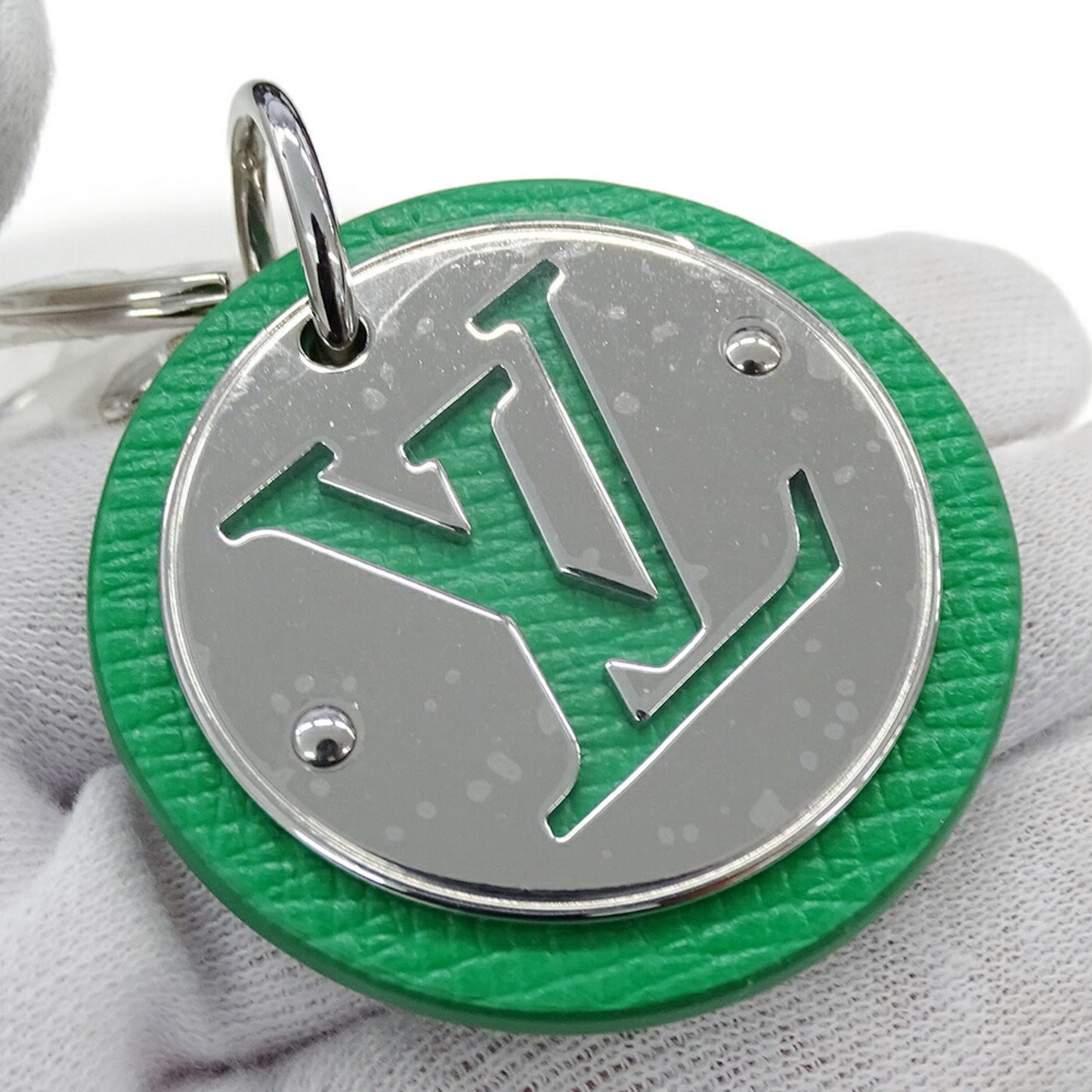 Louis Vuitton Other Metal Green Key Rings