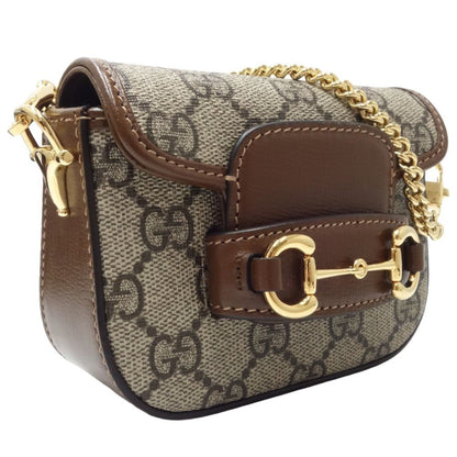 Gucci Canvas Brown Shoulder Bags
