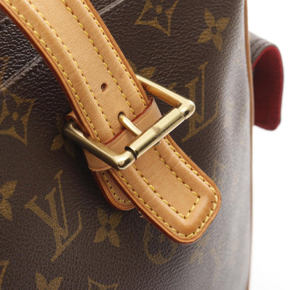 Louis Vuitton Coated Canvas Brown Handbags
