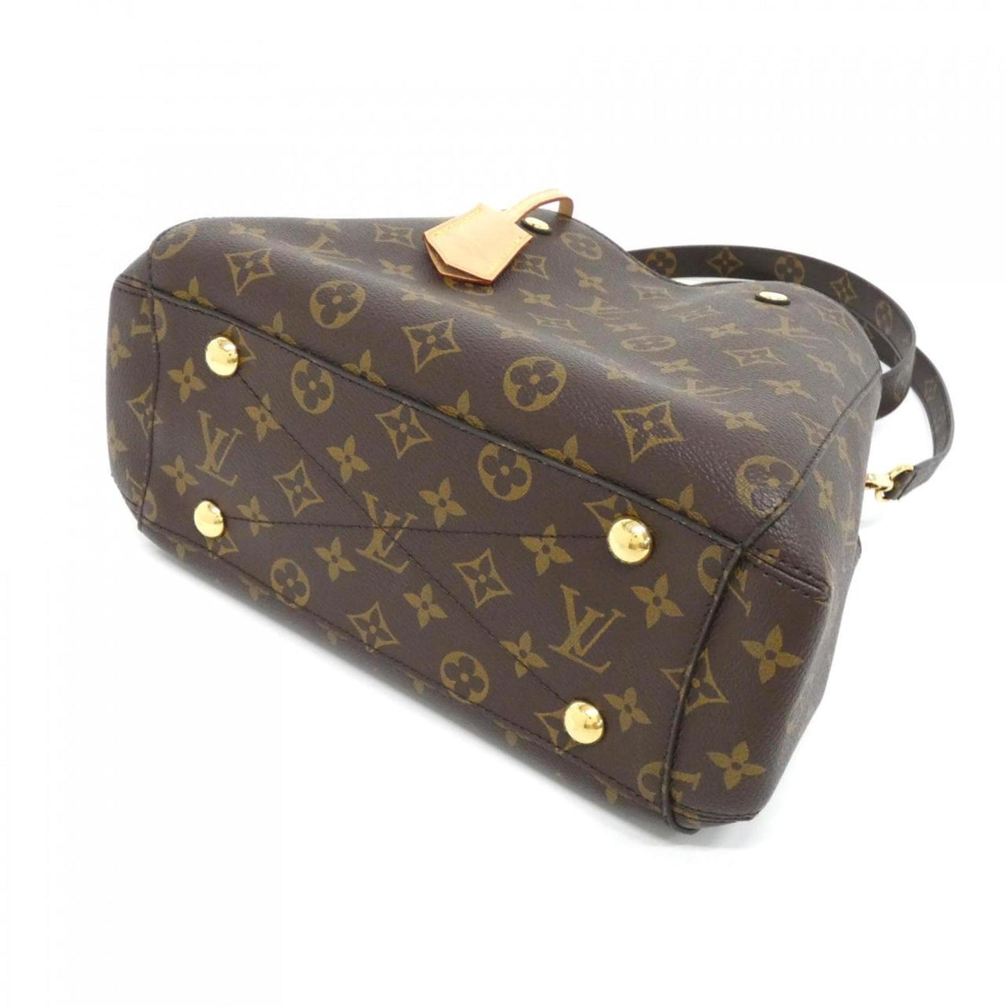 Louis Vuitton Coated Canvas Brown Handbags