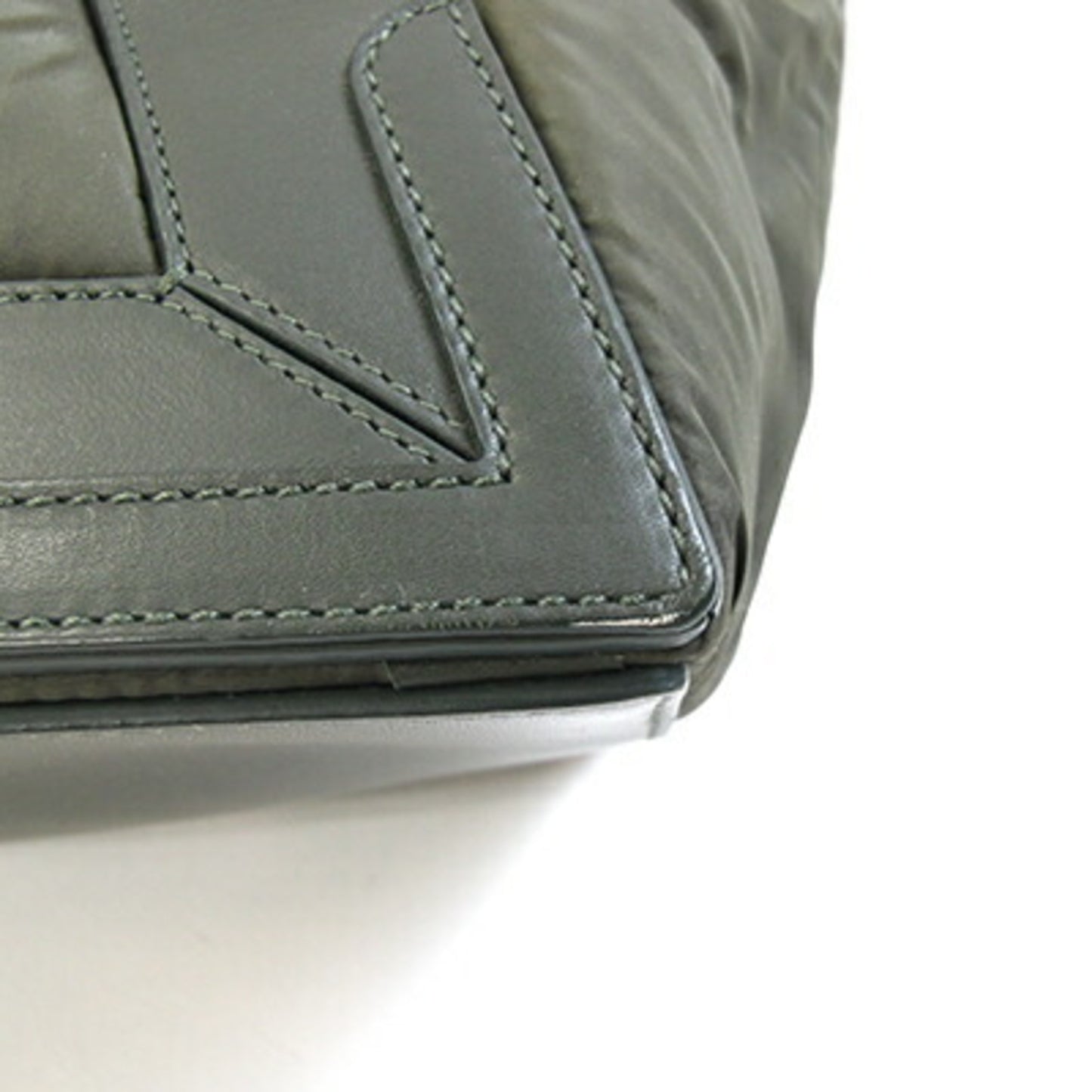 Balenciaga Nylon Green Handbags