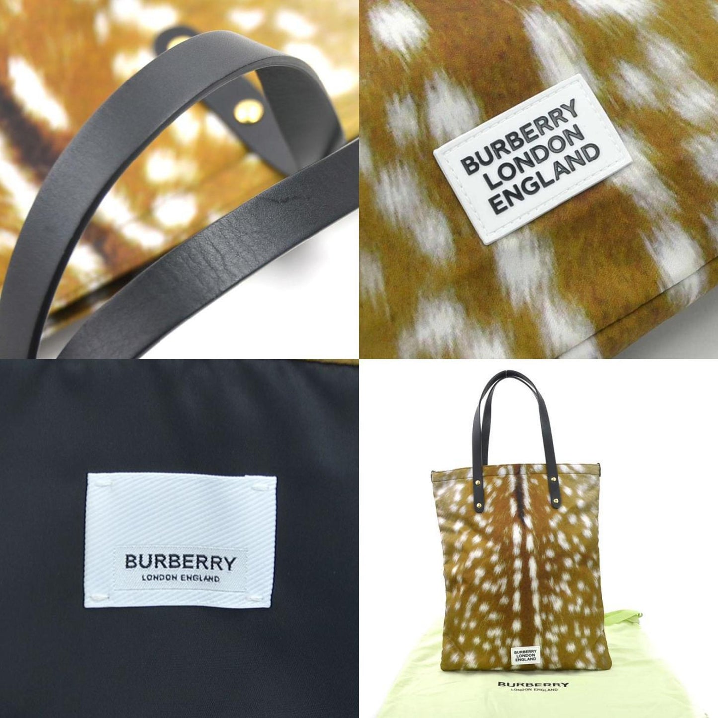 Burberry Nylon Black Handbags