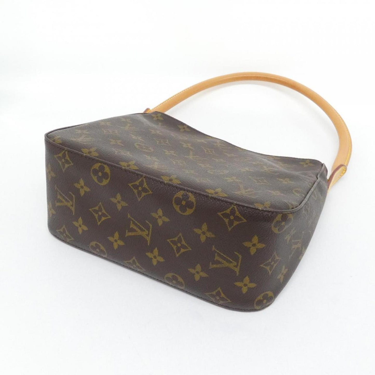 Louis Vuitton Coated Canvas Brown Shoulder Bags