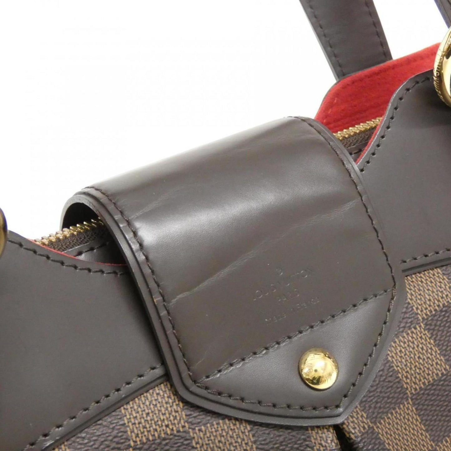 Louis Vuitton Coated Canvas Brown Handbags