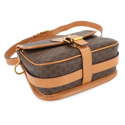 Celine Pvc Brown Shoulder Bags