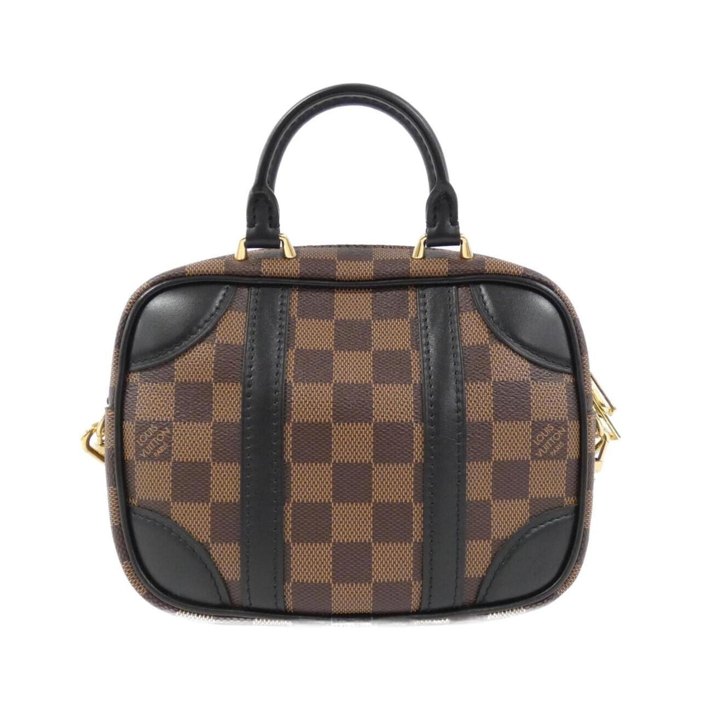 Louis Vuitton Coated Canvas Black Shoulder Bags