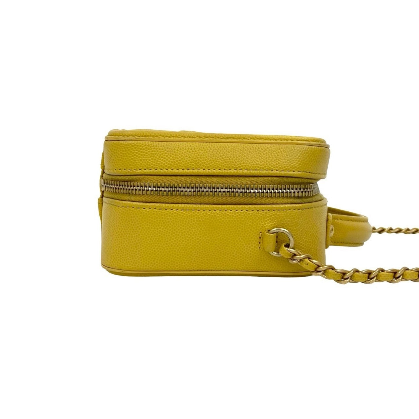 Chanel Calfskin Yellow Shoulder Bags