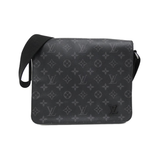 Louis Vuitton Coated Canvas Black Shoulder Bags
