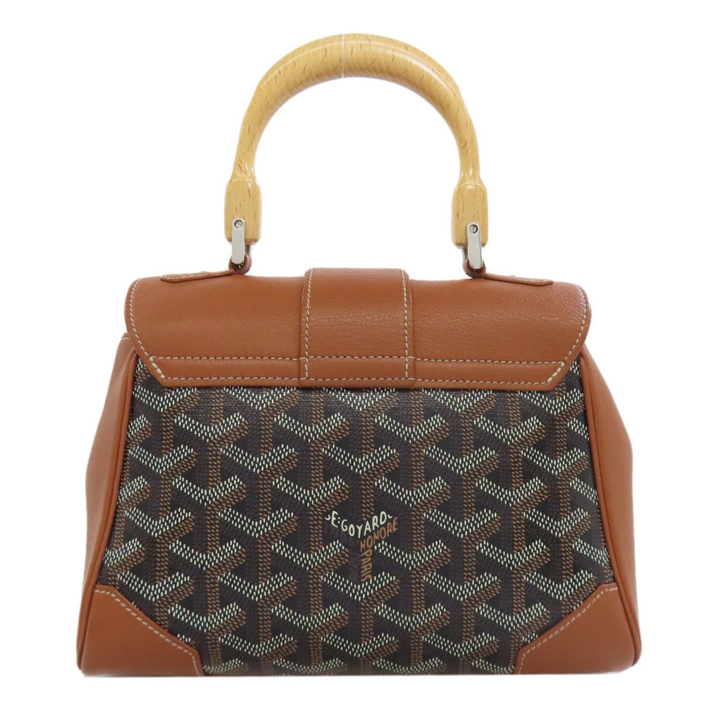 Goyard Coated Canvas Brown Handbags
