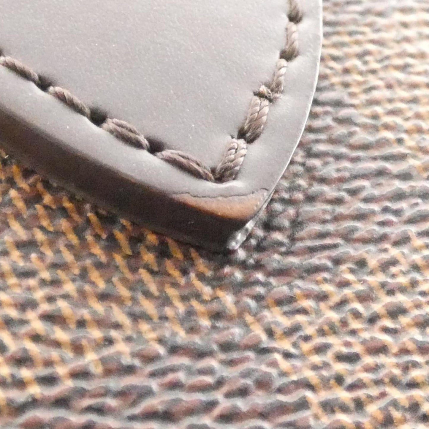 Louis Vuitton Coated Canvas Brown Handbags