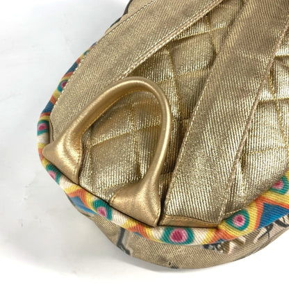 Chanel Canvas Gold Backpacks