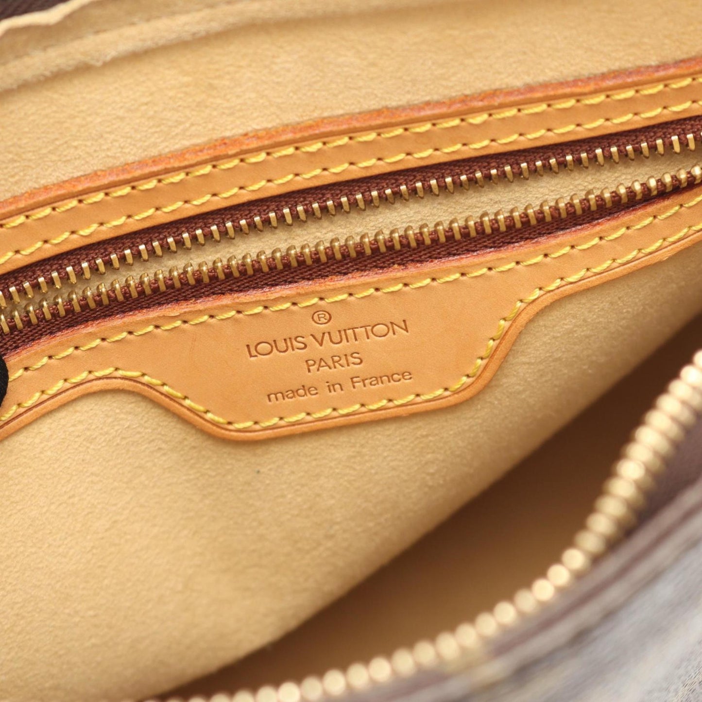 Louis Vuitton Coated Canvas Brown Shoulder Bags