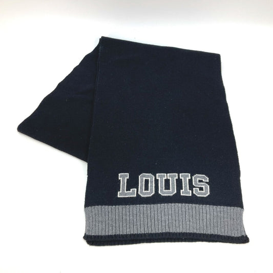 Louis Vuitton Wool Black Scarves