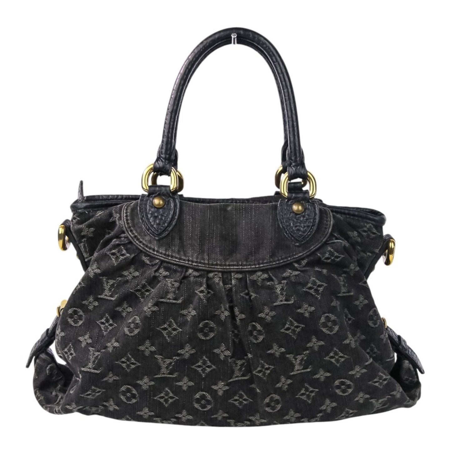 Louis Vuitton Monogram Canvas Black Tote Bags