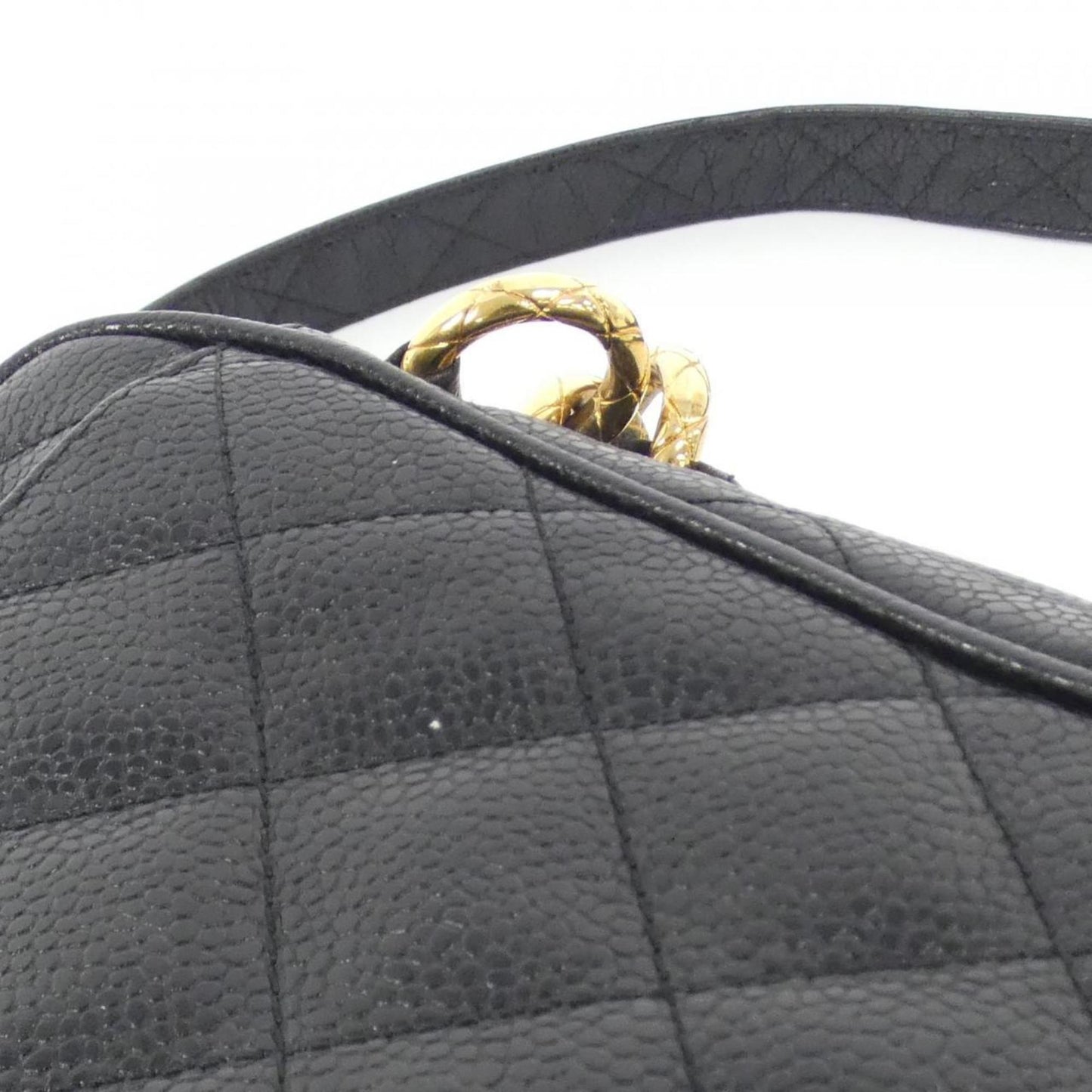 Chanel Calfskin Black Shoulder Bags