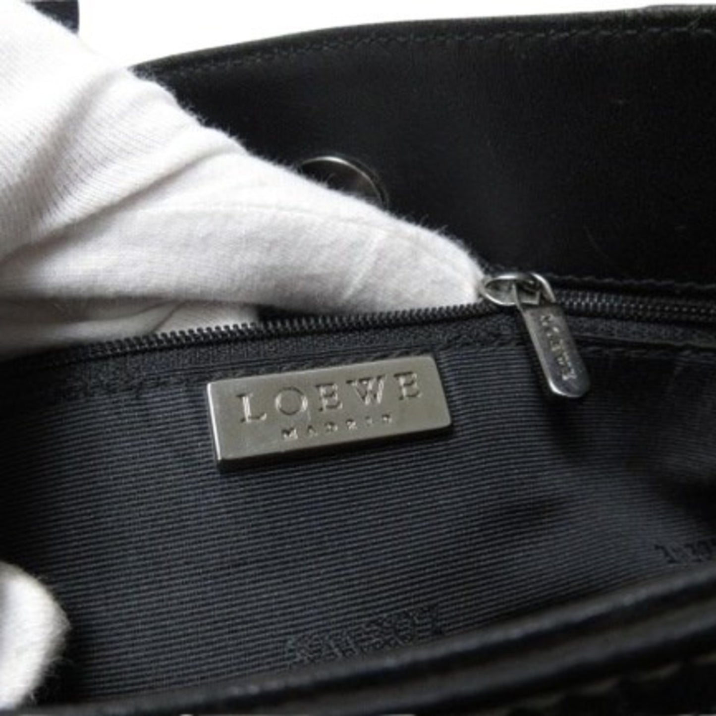 Loewe Pvc Black Handbags
