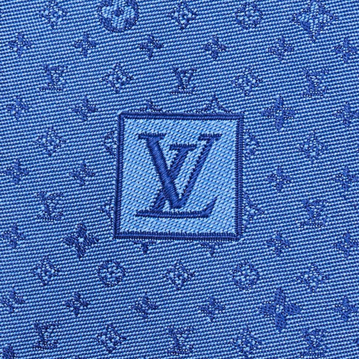Louis Vuitton Silk Blue Ties