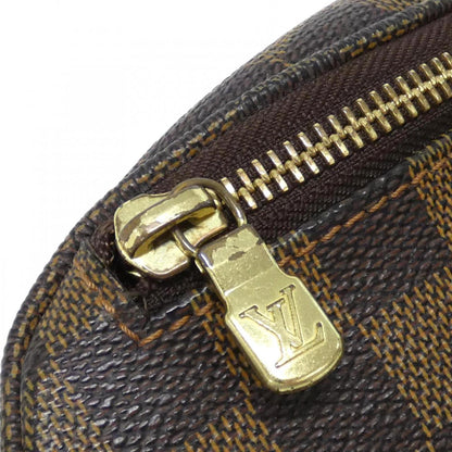 Louis Vuitton Coated Canvas Brown Shoulder Bags