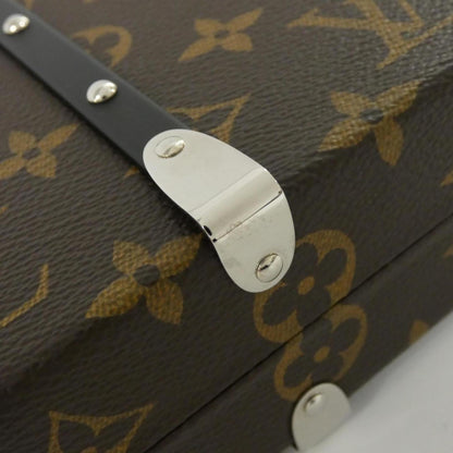 Louis Vuitton Coated Canvas Brown Clutch Bags