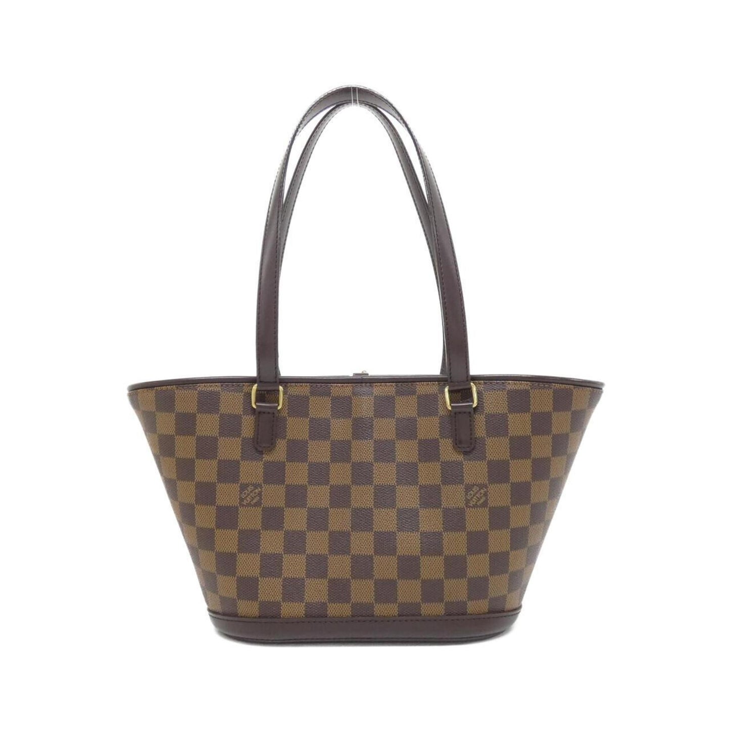 Louis Vuitton Coated Canvas Brown Handbags