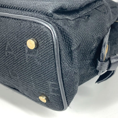 Bvlgari Canvas Black Handbags