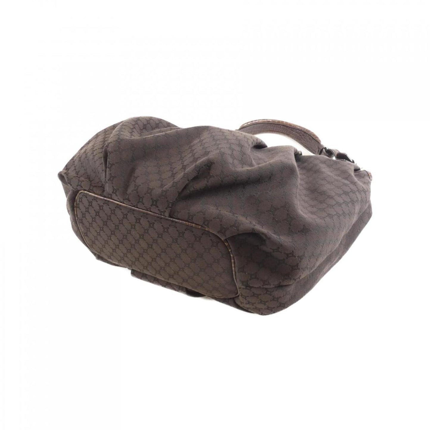 Celine Canvas Brown Shoulder Bags