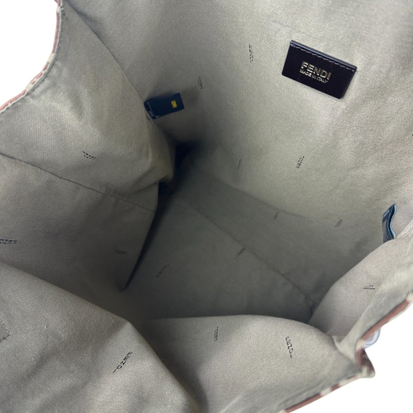 Fendi Canvas Brown Tote Bags