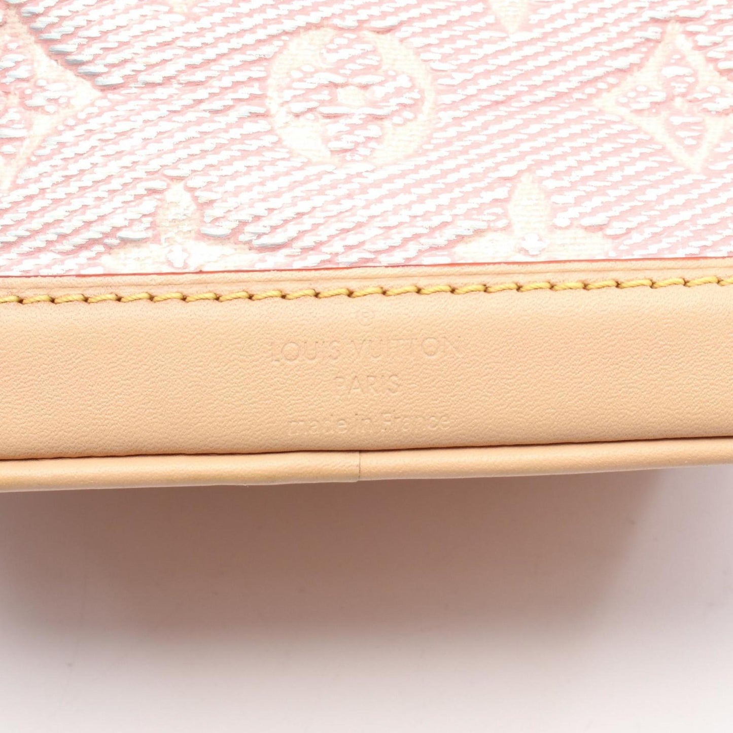 Louis Vuitton Woven Fabric Brown Handbags