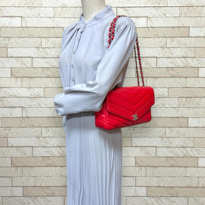 Chanel Others Red Shoulder Bags