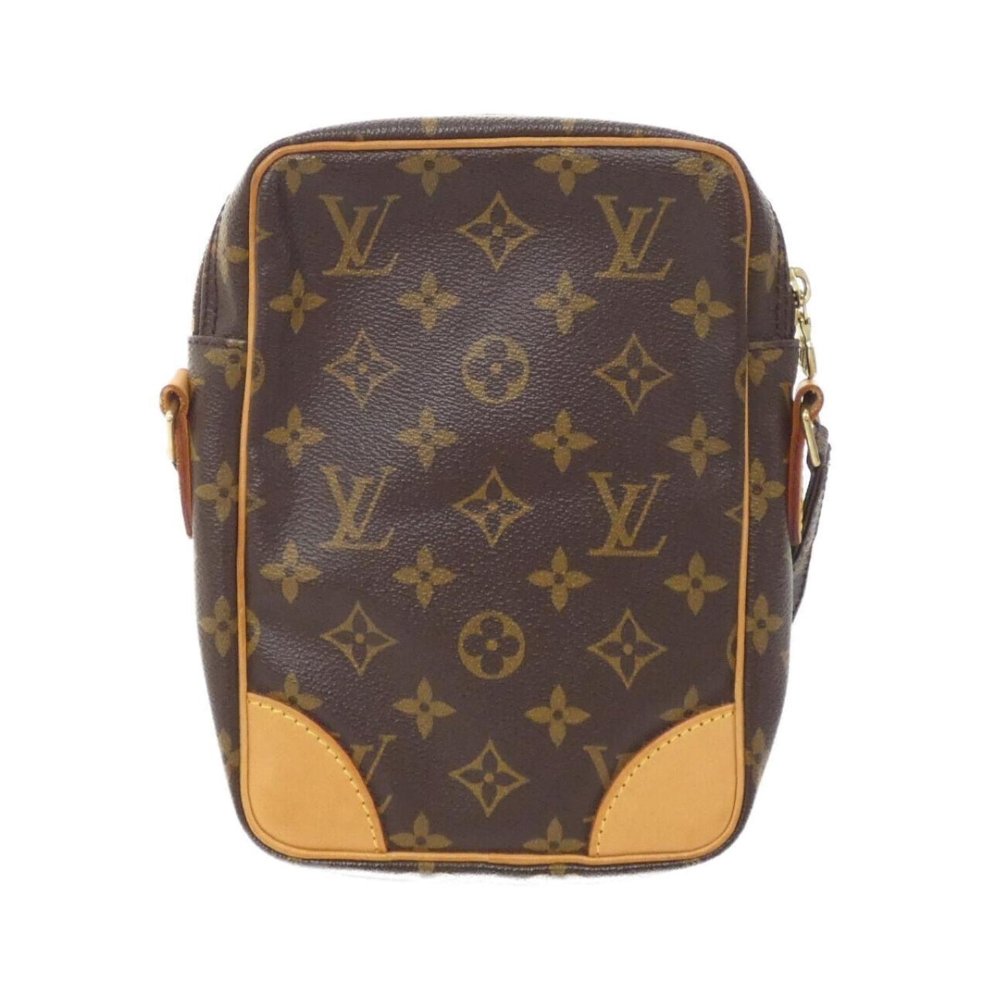 Louis Vuitton Coated Canvas Brown Shoulder Bags
