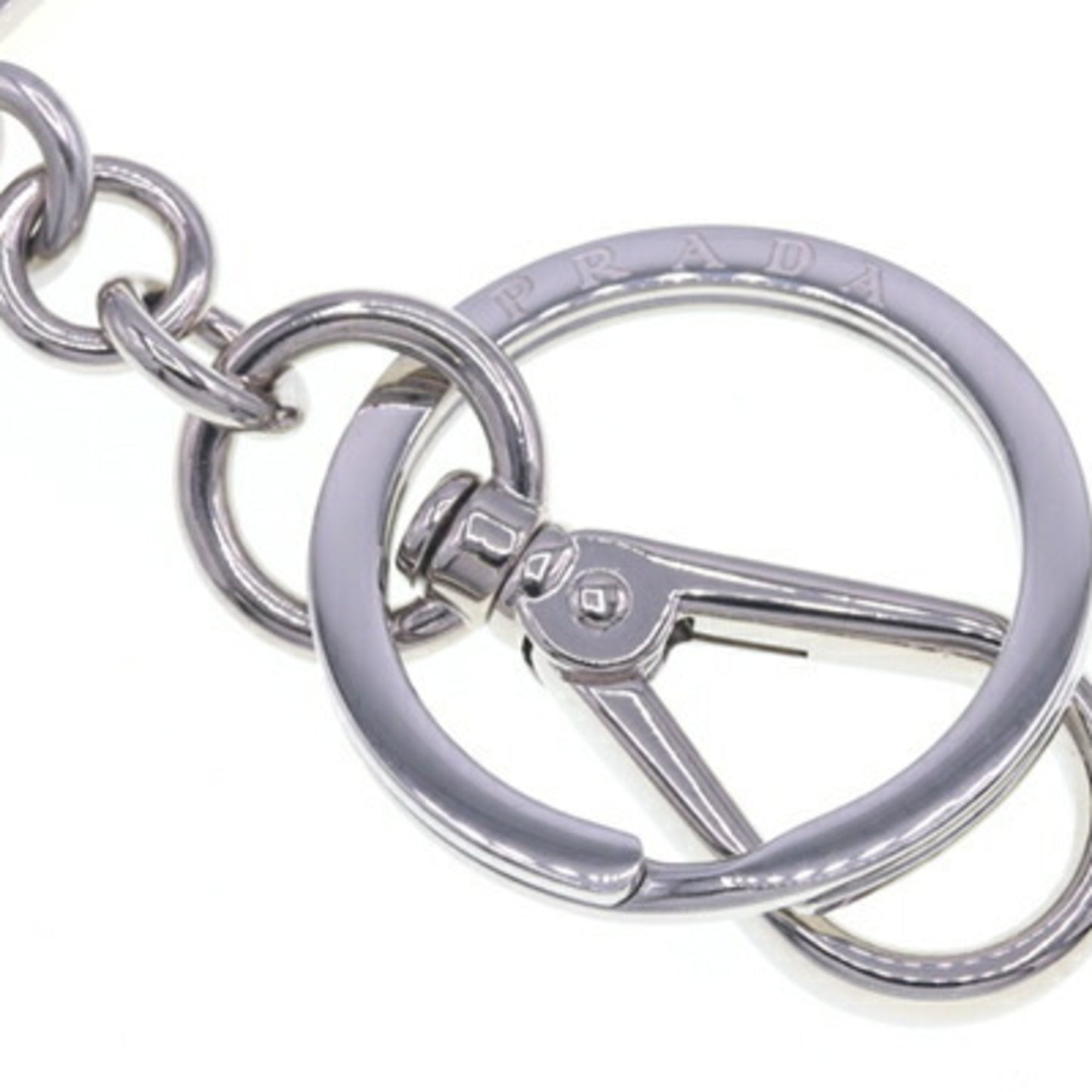 Prada Other Metal Silver Key Rings