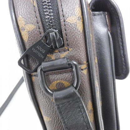 Louis Vuitton Coated Canvas Brown Shoulder Bags
