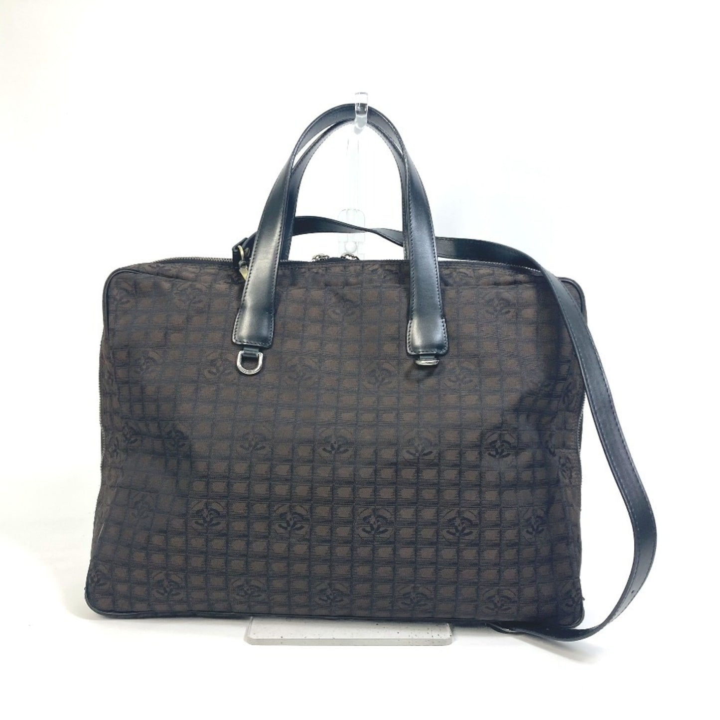 Chanel Nylon Brown Handbags
