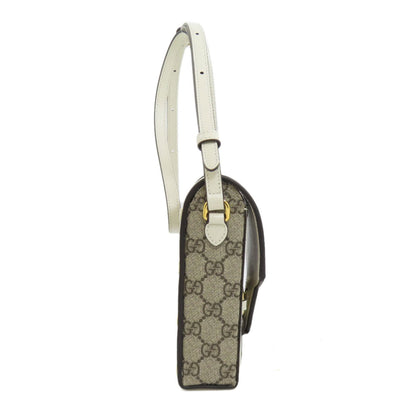 Gucci Pvc Brown Shoulder Bags