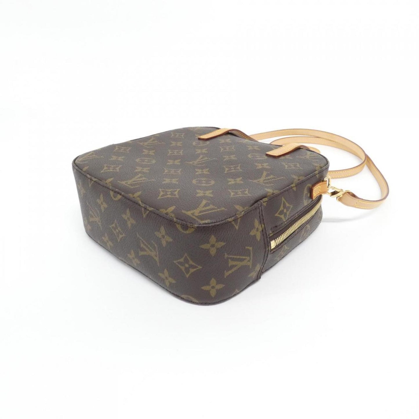 Louis Vuitton Coated Canvas Brown Handbags