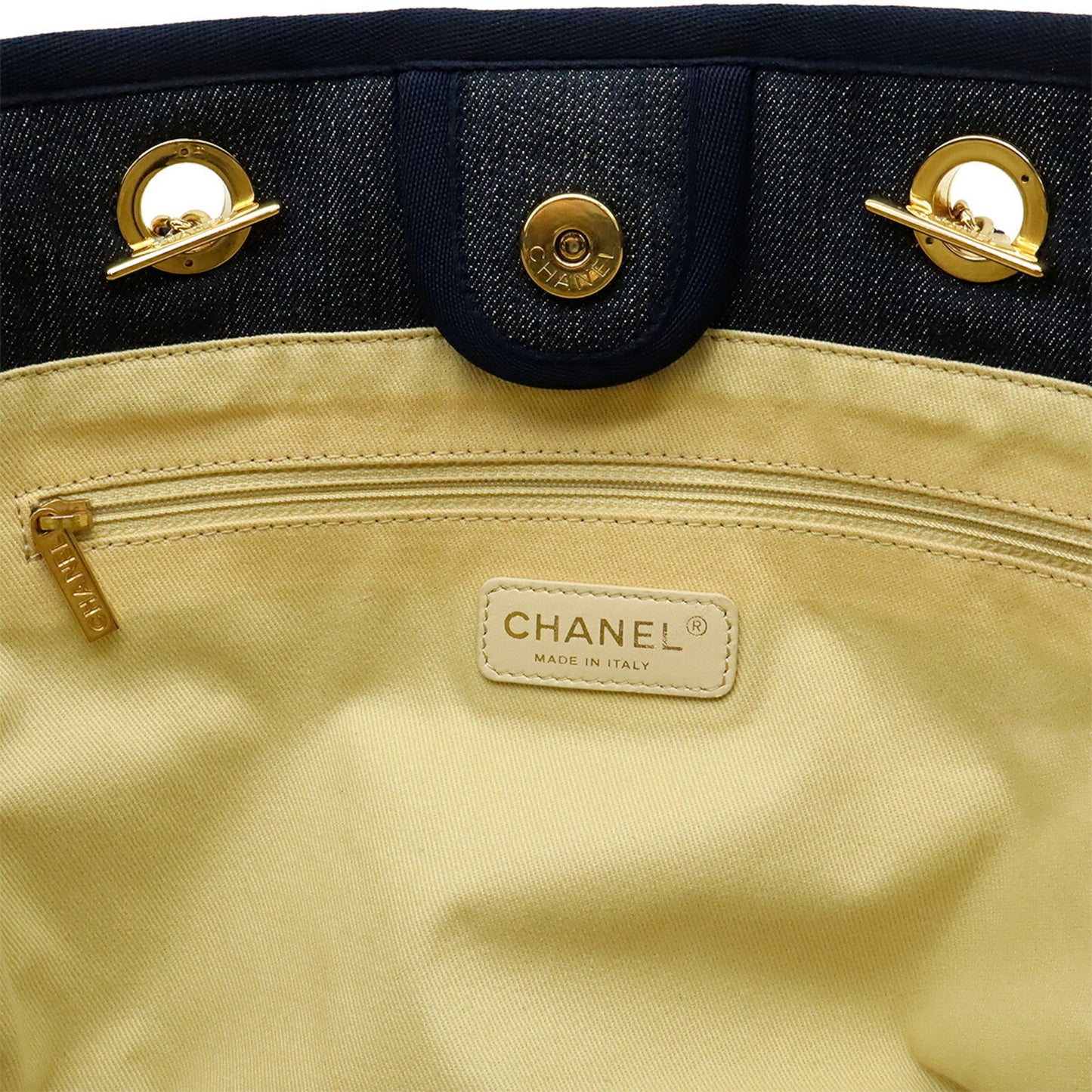 Chanel Denim Blue Shoulder Bags