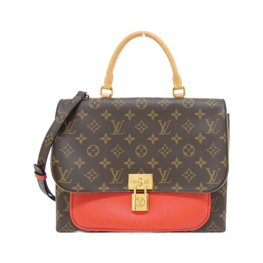 Louis Vuitton Coated Canvas Red Handbags