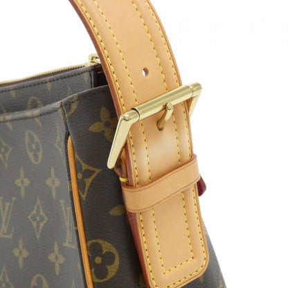 Louis Vuitton Coated Canvas Brown Shoulder Bags
