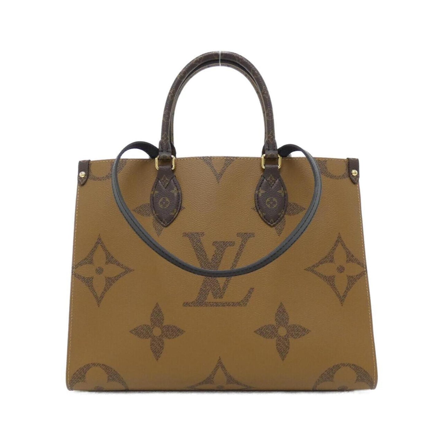 Louis Vuitton Coated Canvas Brown Handbags