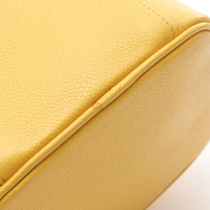 Chanel Calfskin Yellow Handbags