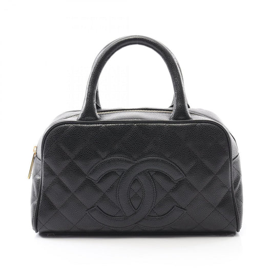 Chanel Calfskin Black Handbags