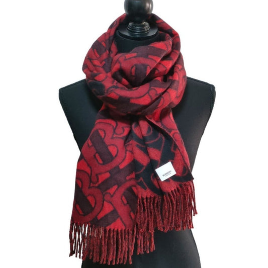 Burberry Cashmere Black Scarves