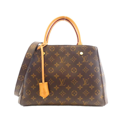 Louis Vuitton Coated Canvas Brown Handbags