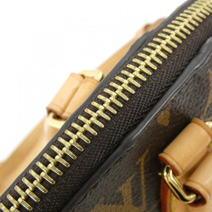 Louis Vuitton Coated Canvas Brown Handbags