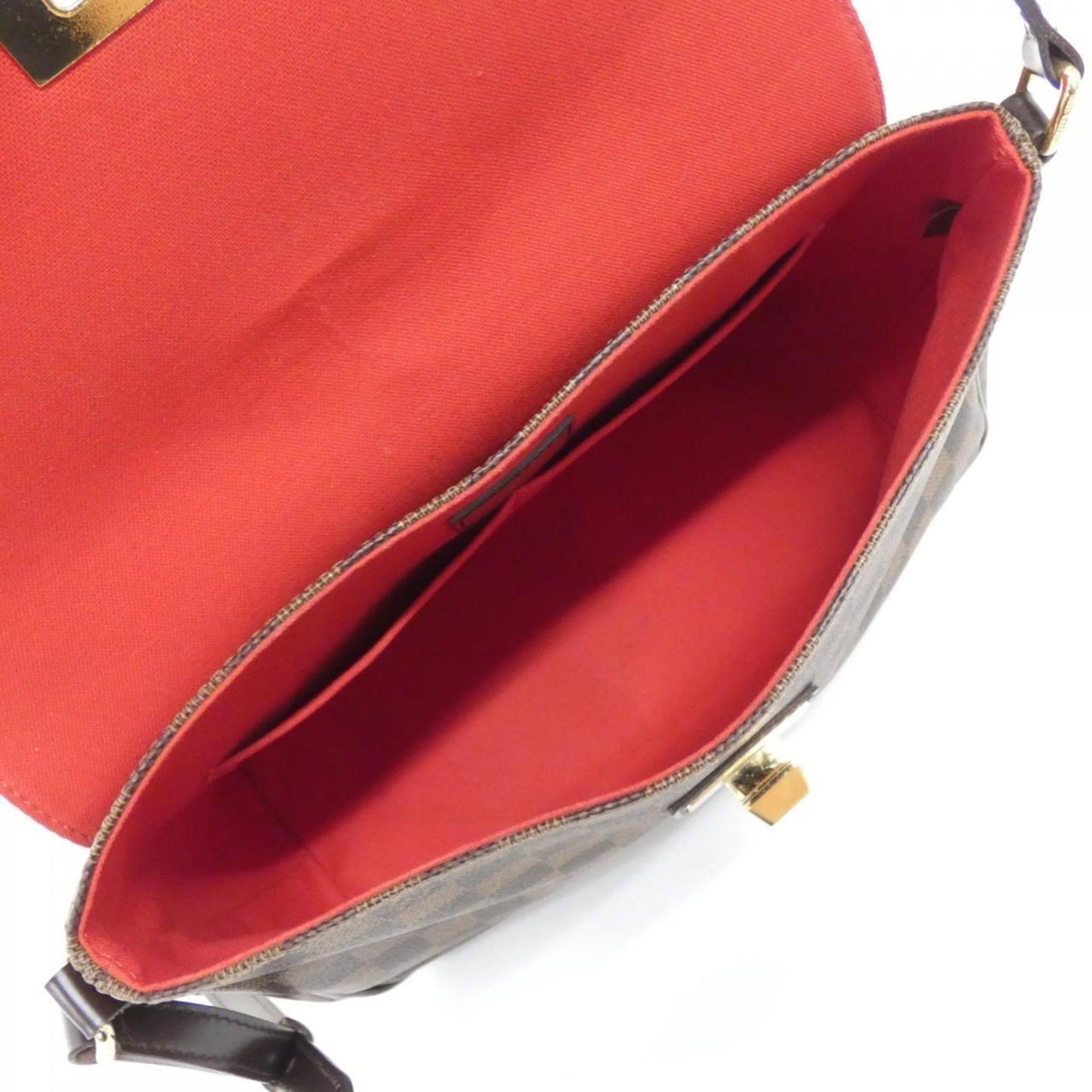 Louis Vuitton Coated Canvas Brown Shoulder Bags