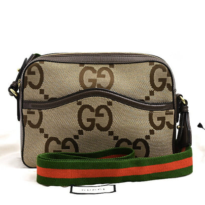Gucci Canvas Brown Shoulder Bags