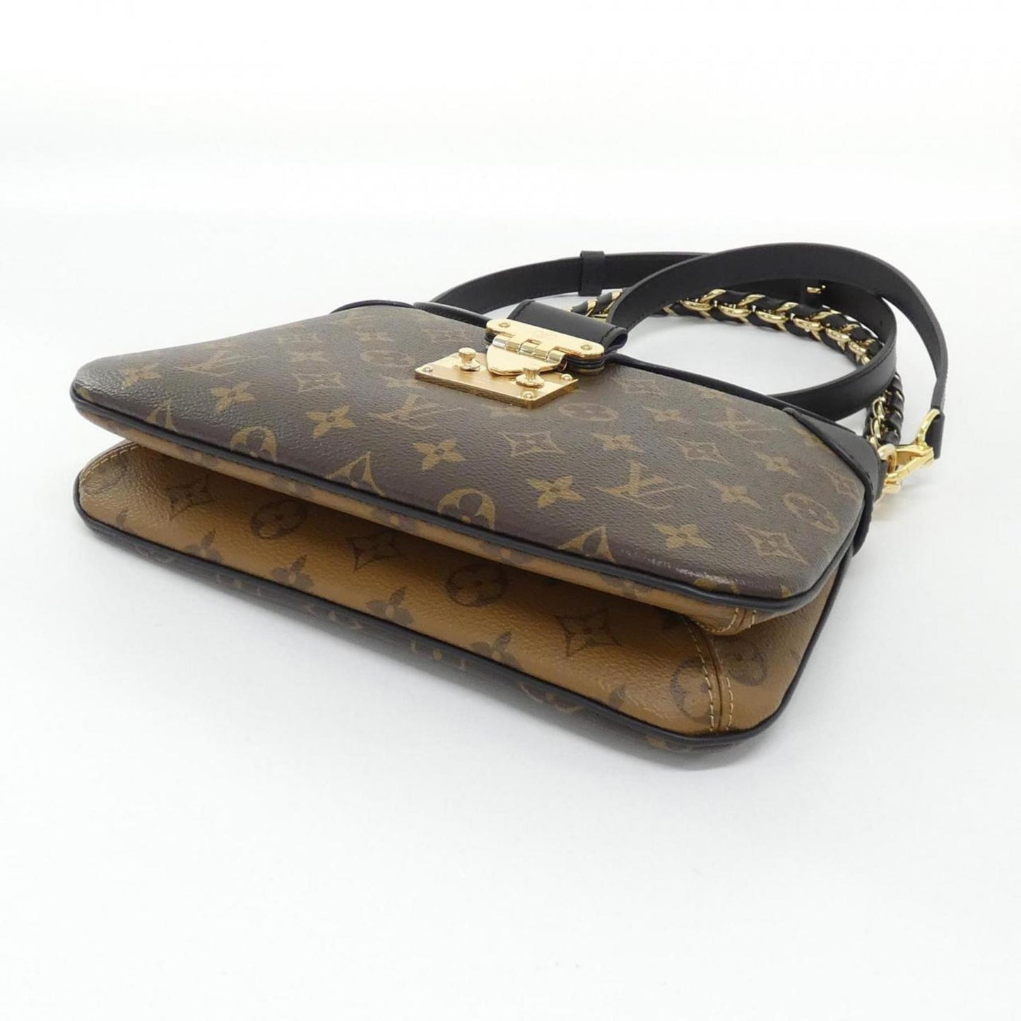 Louis Vuitton Coated Canvas Brown Shoulder Bags
