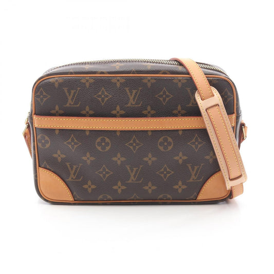 Louis Vuitton Coated Canvas Brown Shoulder Bags