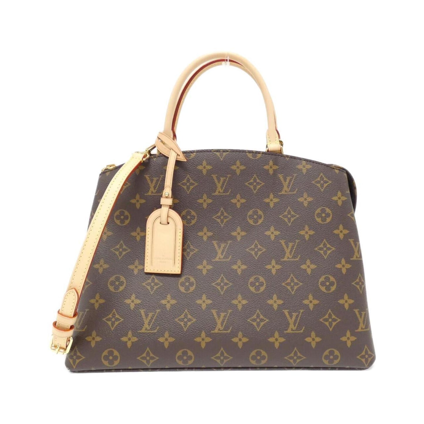 Louis Vuitton Coated Canvas Brown Handbags